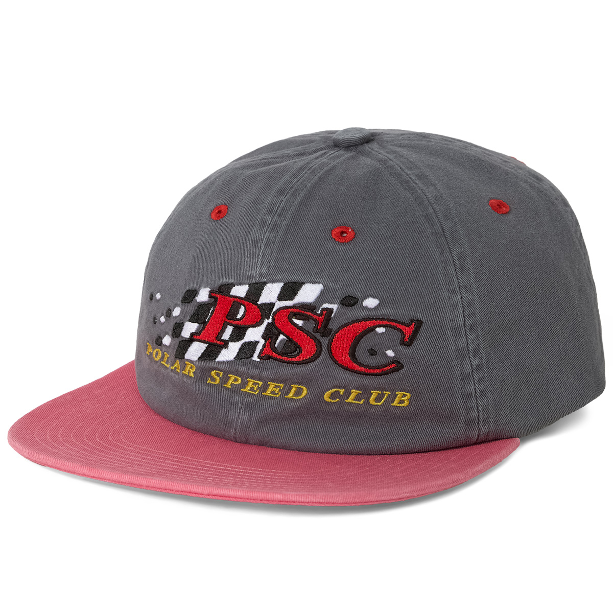 Polar Polar Speed Club Michael Cap Grey/Red Polar Polar Speed Club Michael Cap Grey/Red