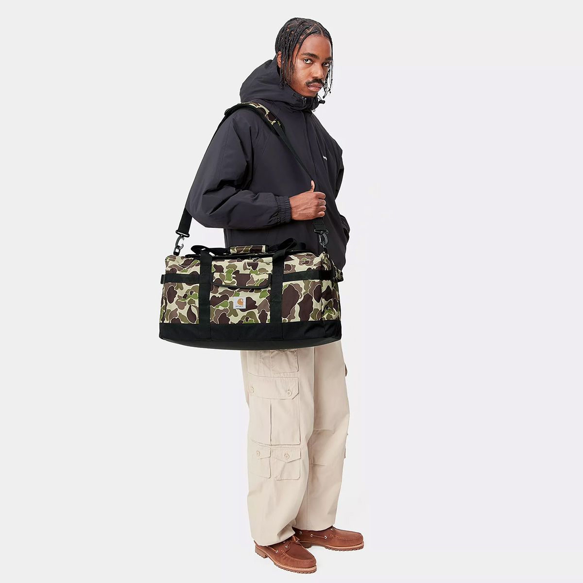 Carhartt WIP Jack Duffle Bag Camo Duck Green