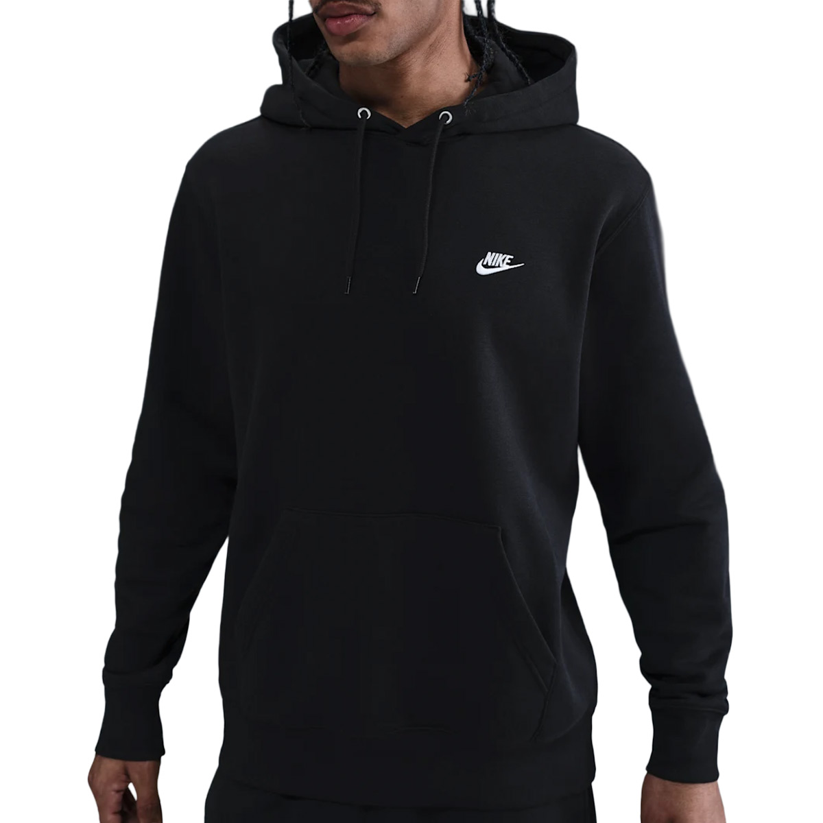 Nike SB Fleece Hooded Sweater Essentials Logo Black/White