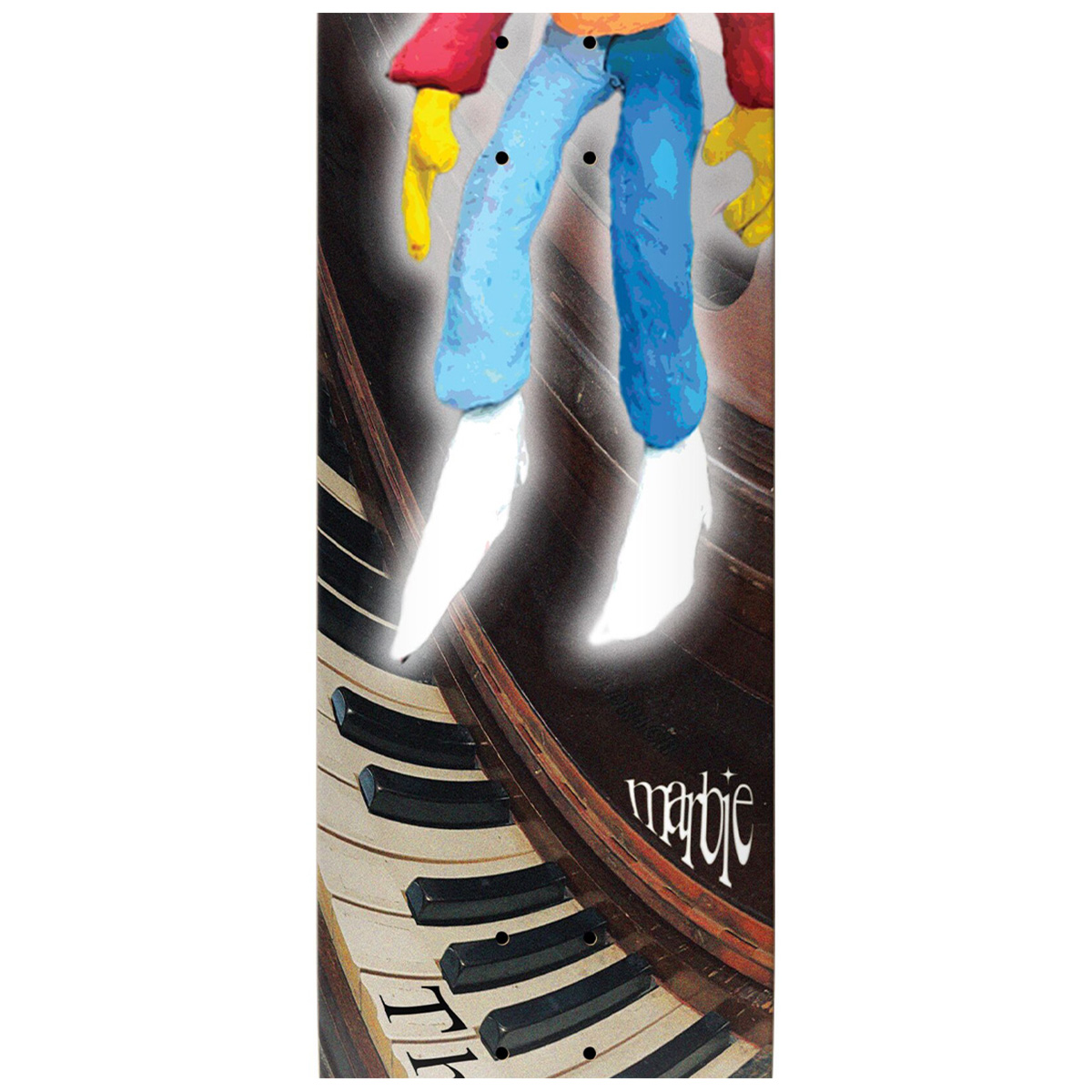 THERE Marbie Piano Skateboard Deck 8.5 THERE Marbie Piano Skateboard Deck 8.5