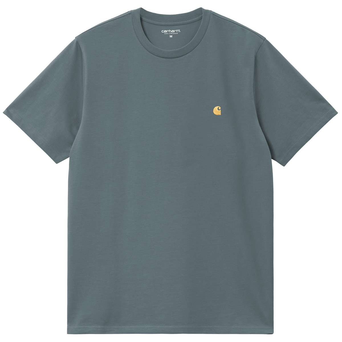Carhartt WIP Chase T-Shirt Cozy Blue/Gold