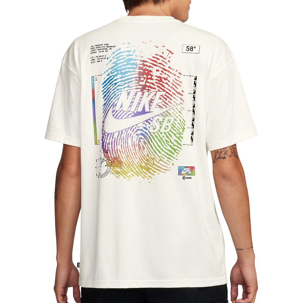 Nike SB Oc Thumbprint T-Shirt Sail