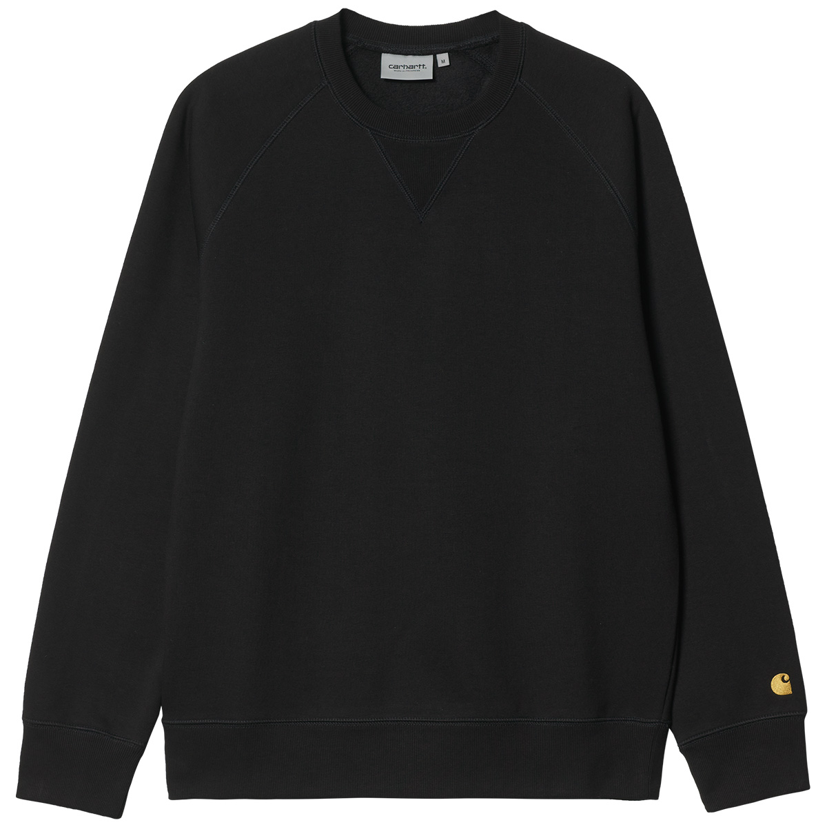 Carhartt WIP Chase Sweater Black/Gold Carhartt WIP Chase Sweater Black/Gold