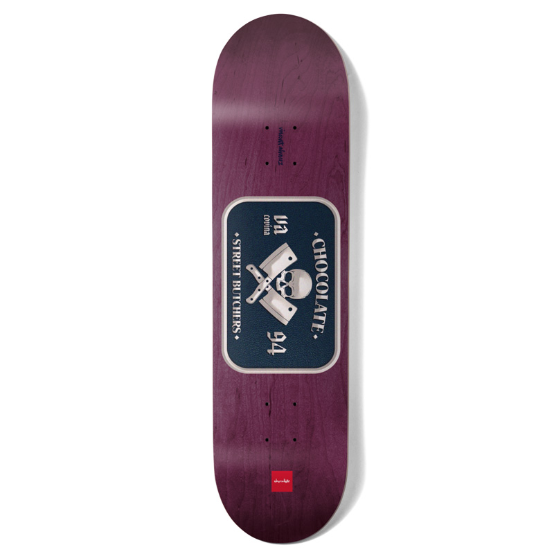 Chocolate Alvarez Car Club Skateboard Deck 8.0 Chocolate Alvarez Car Club Skateboard Deck 8.0