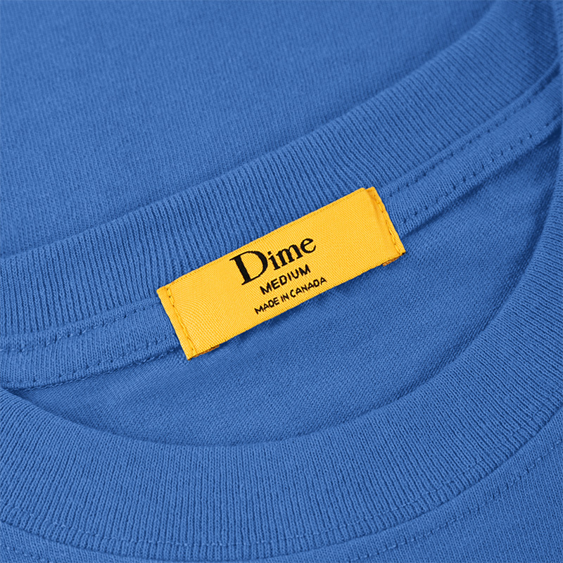 Dime Ghostly Font T-Shirt Sonic Blue Dime Ghostly Font T-Shirt Sonic Blue