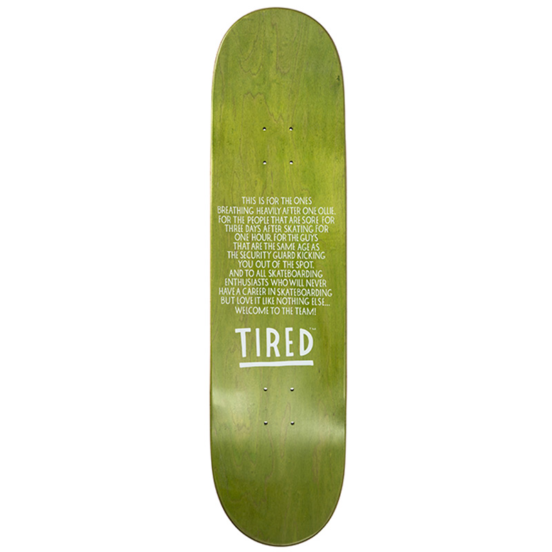Tired Tipsy Mouse Skateboard Deck 8.25 Tired Tipsy Mouse Skateboard Deck 8.25