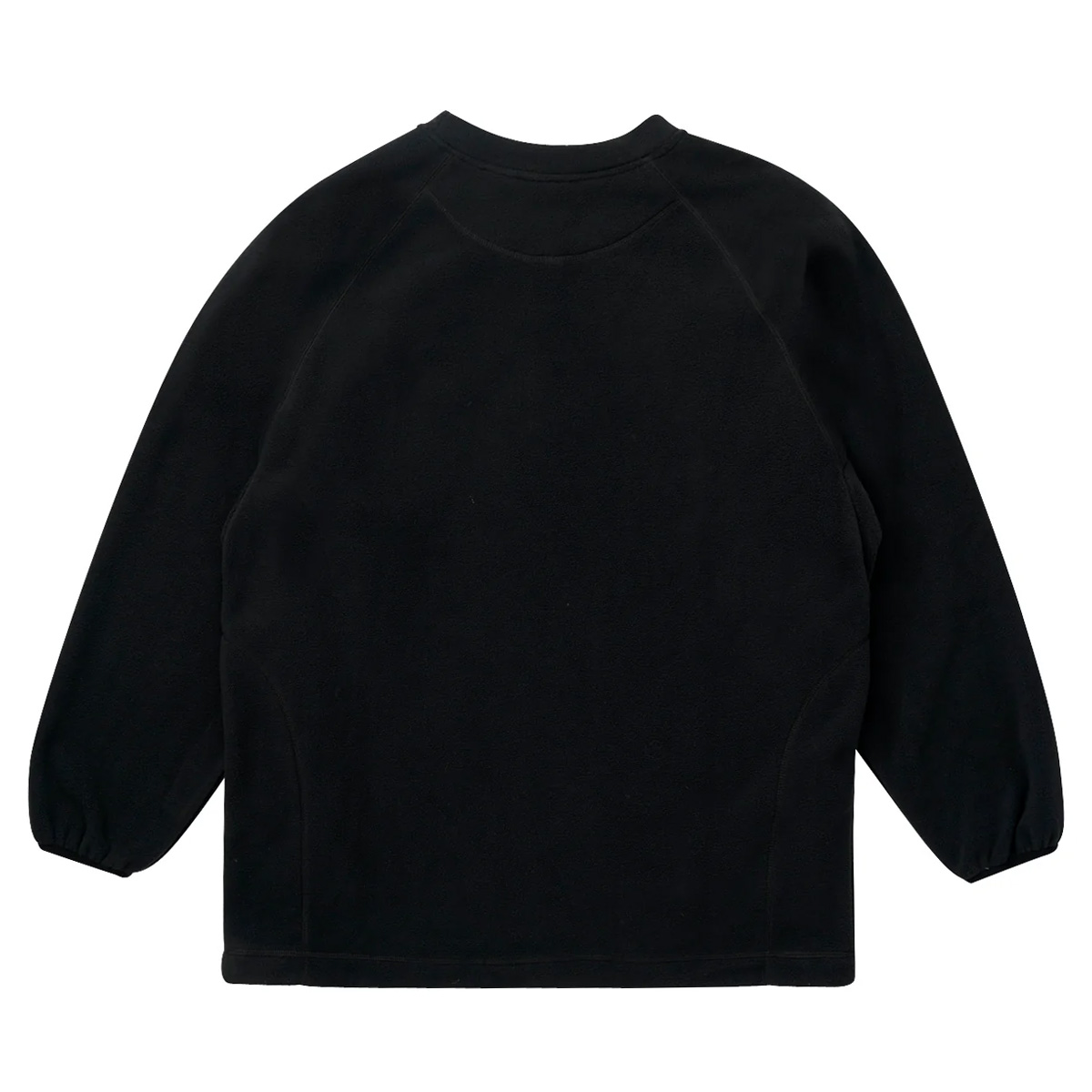 Gramicci Fleece Raglan Crewneck Sweater Black Gramicci Fleece Raglan Crewneck Sweater Black