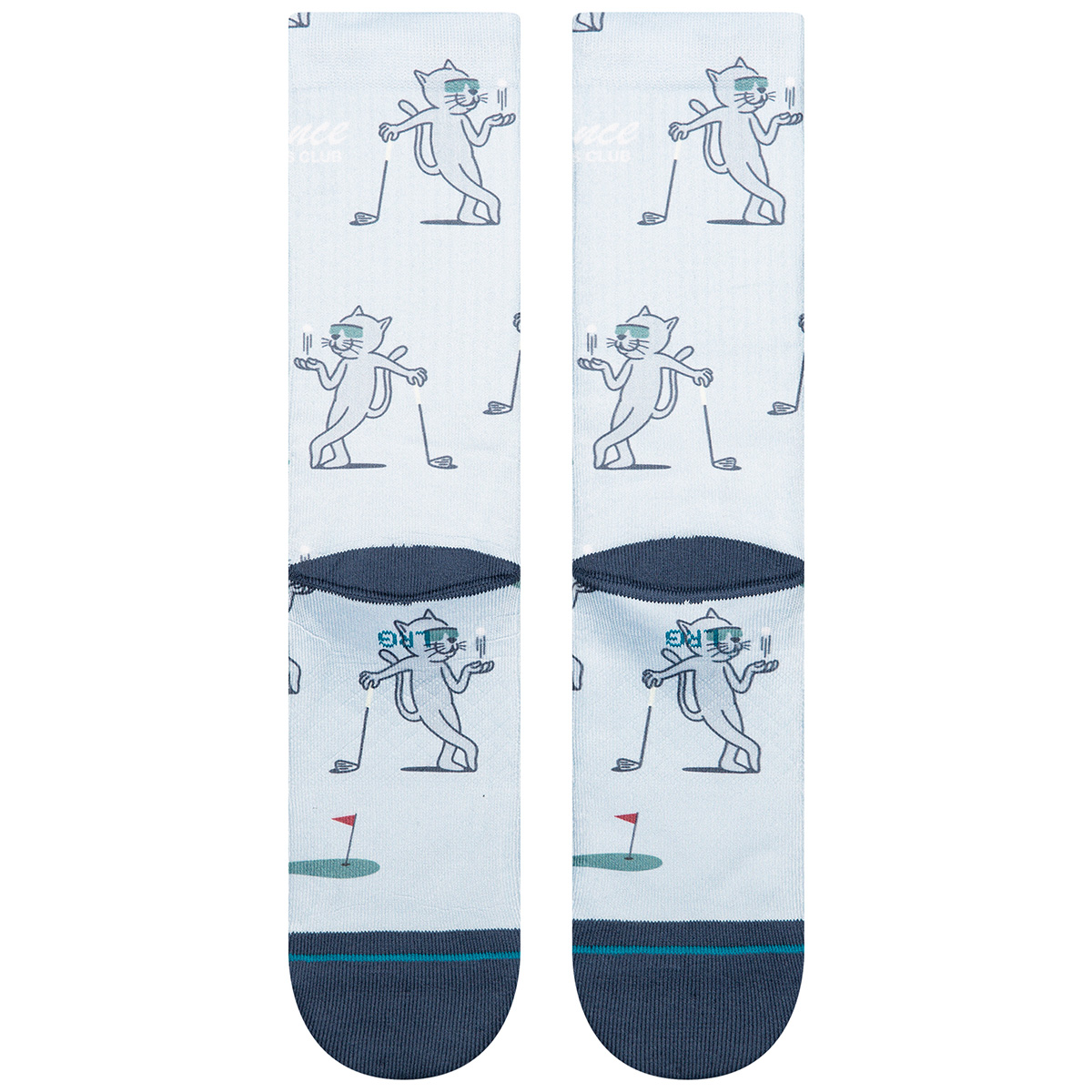 Stance Players Club Crew Socks Green