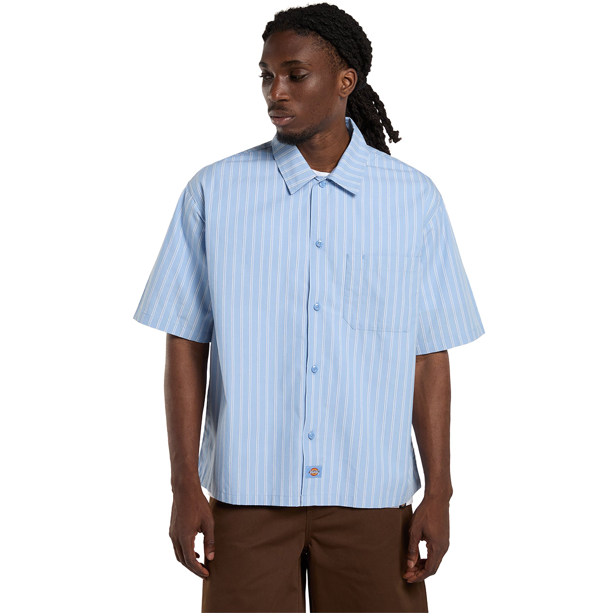 Dickies Venedocia Stripe Shirt Endless Sky
