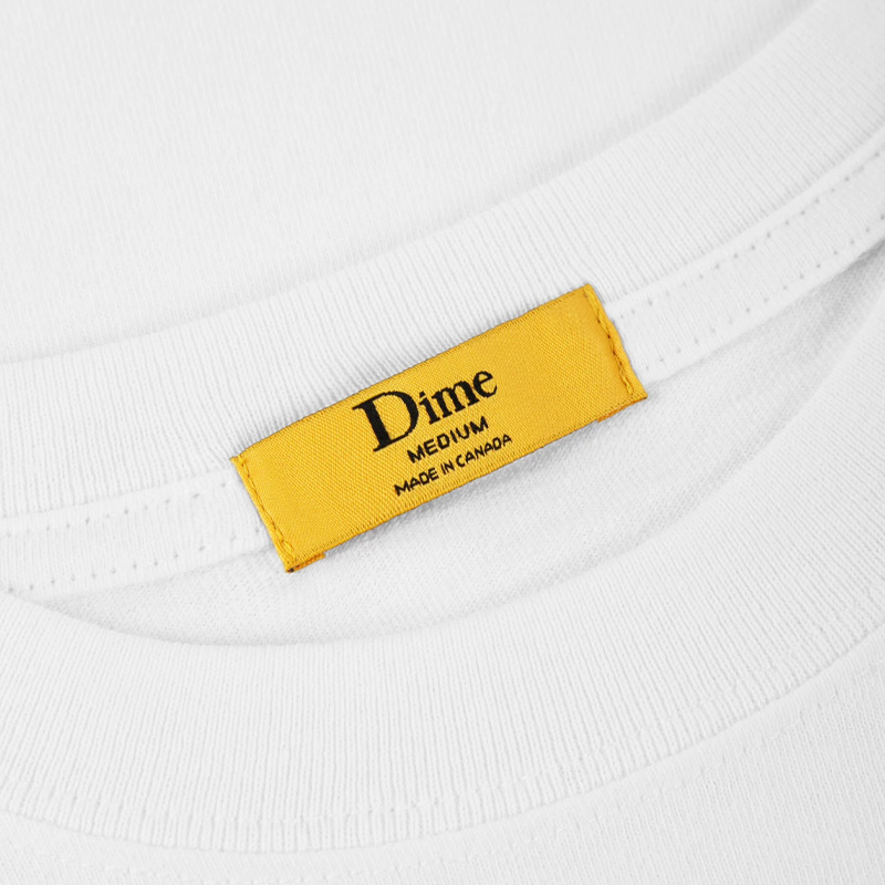 Dime Rebel T-Shirt White