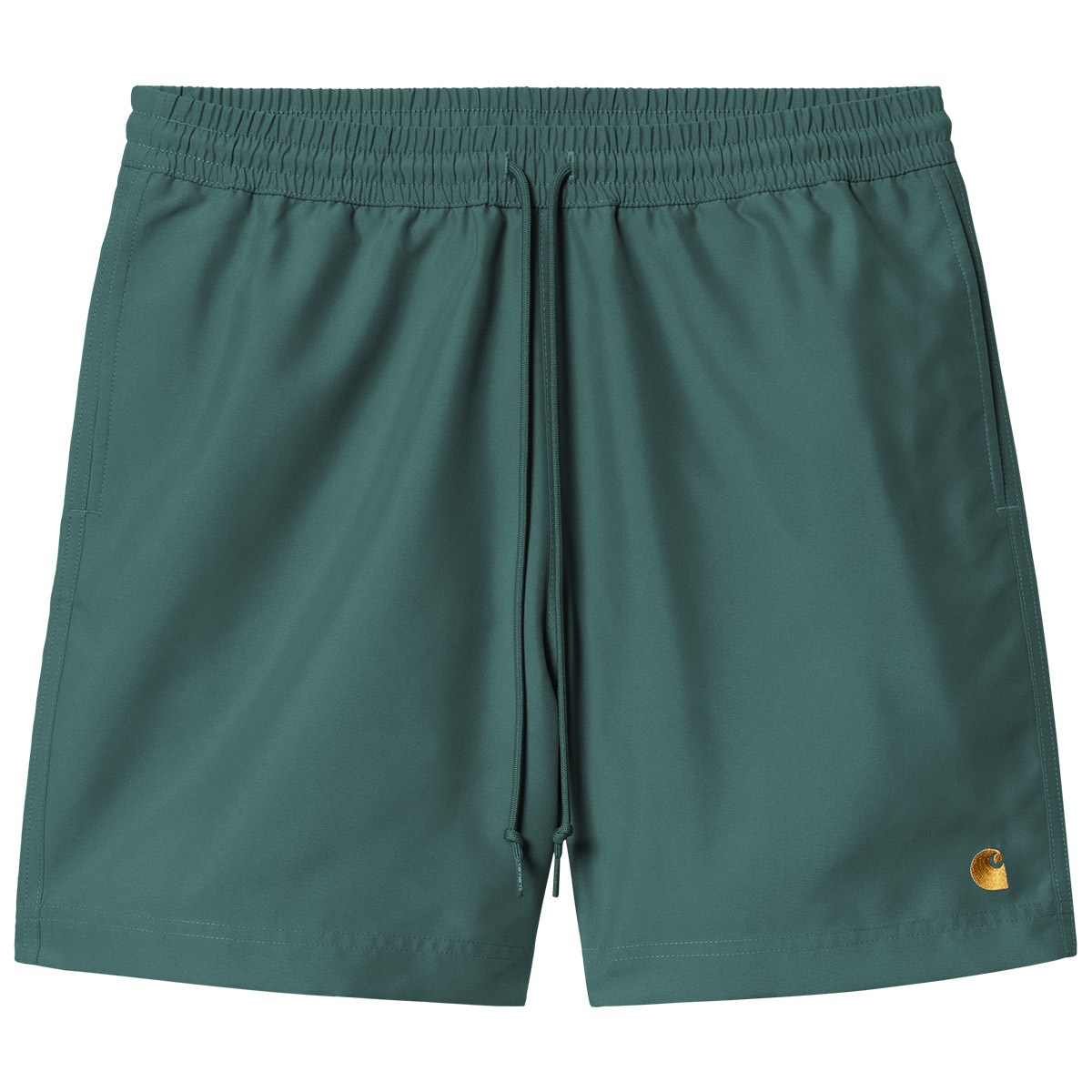 Carhartt WIP Chase Swim Trunks Rainforest/Gold Carhartt WIP Chase Swim Trunks Rainforest/Gold