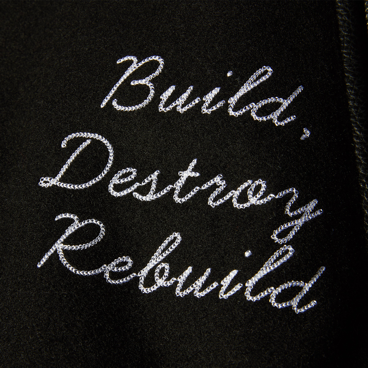 HUF x Greddy Varsity Jacket Black