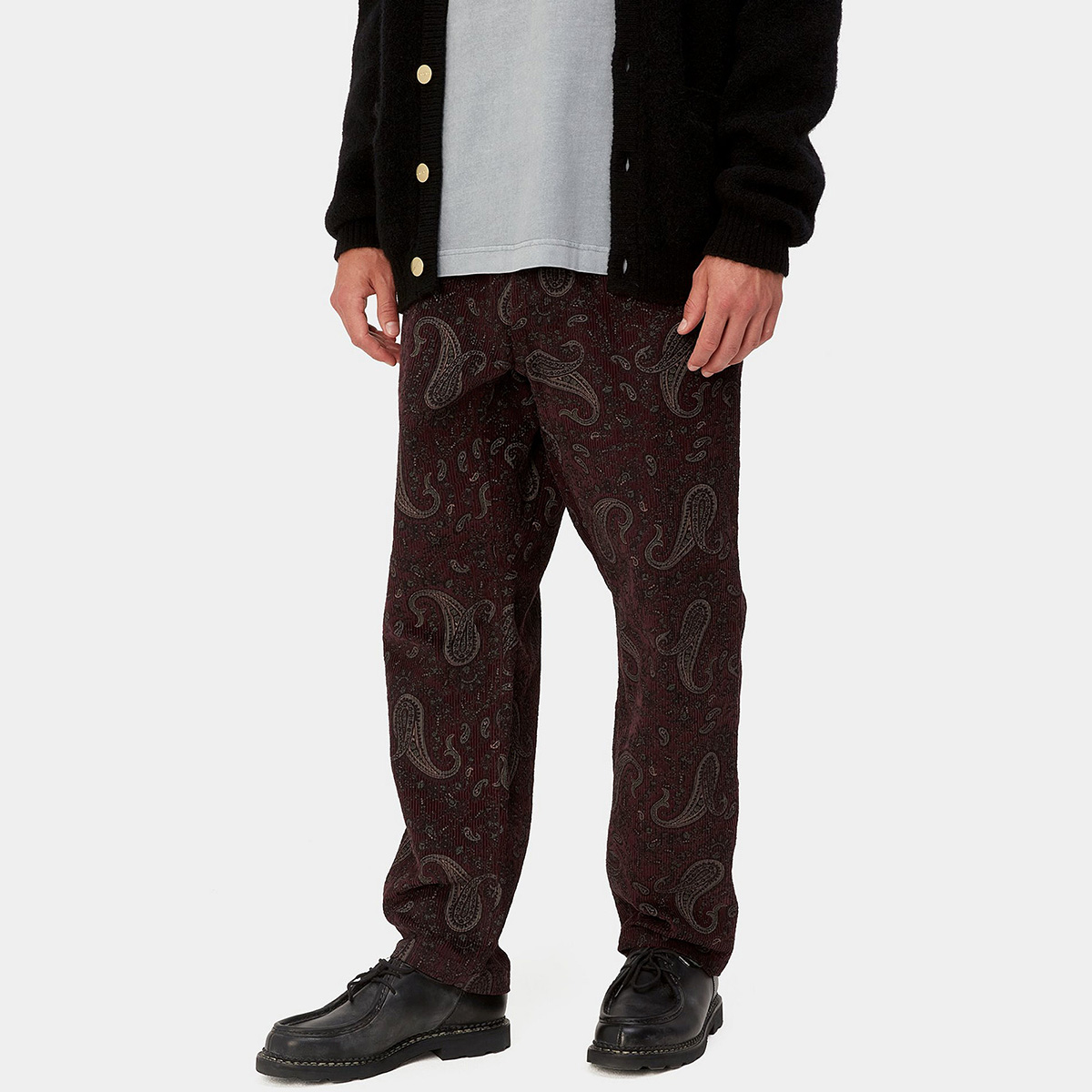 Carhartt WIP Flint Pant Paisley Print Buckeye Rinsed Carhartt WIP Flint Pant Paisley Print Buckeye Rinsed