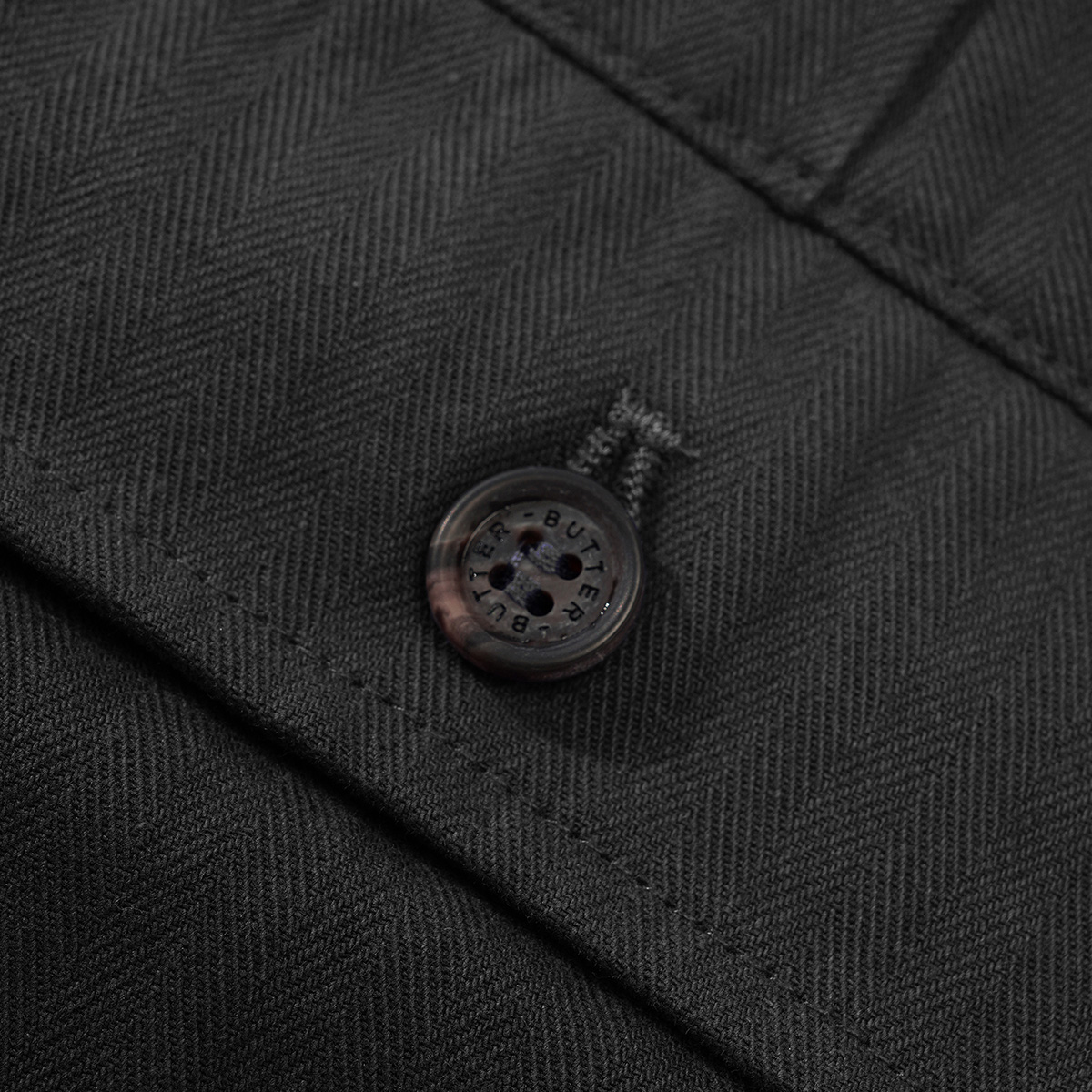 Butter Goods Pleated Trousers Black Butter Goods Pleated Trousers Black