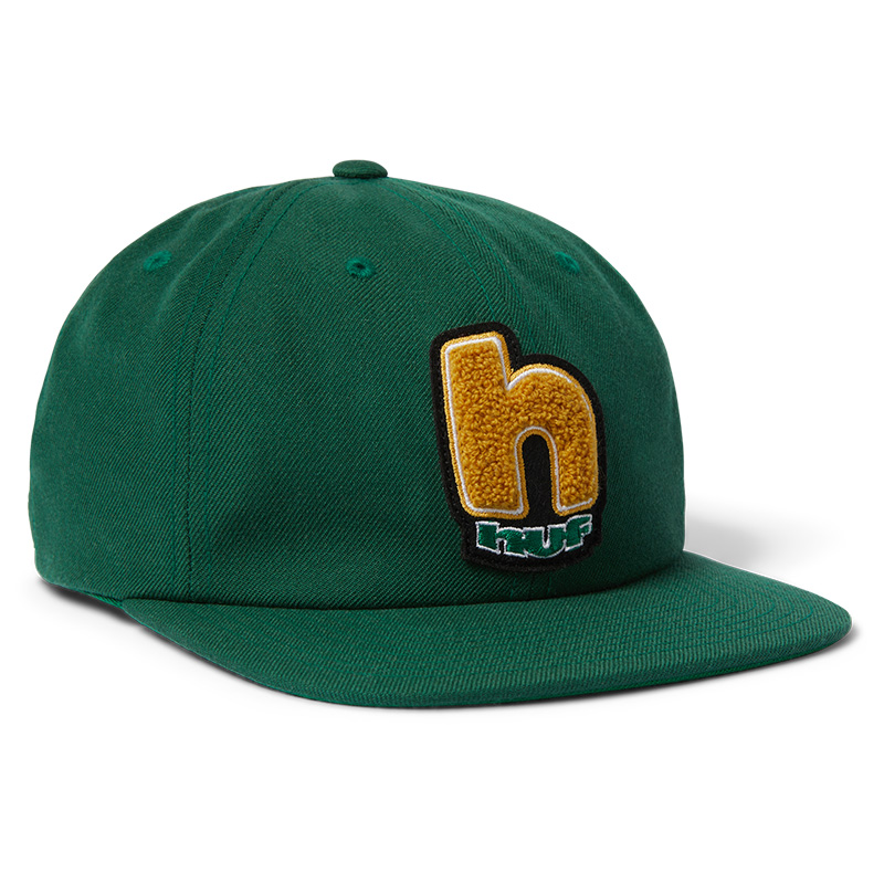HUF Moab H 6 Panel Hat Forest Green