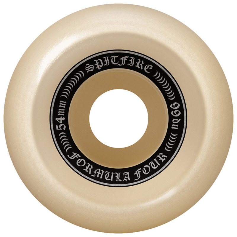 Spitfire Formula Four OG Classics Wheels Natural/Silver 54mm