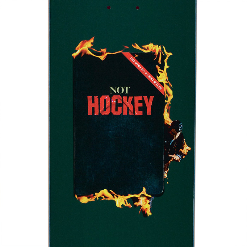 Hockey Not Hockey Skateboard Deck John Fitzgerald 8.25 Hockey Not Hockey Skateboard Deck John Fitzgerald 8.25
