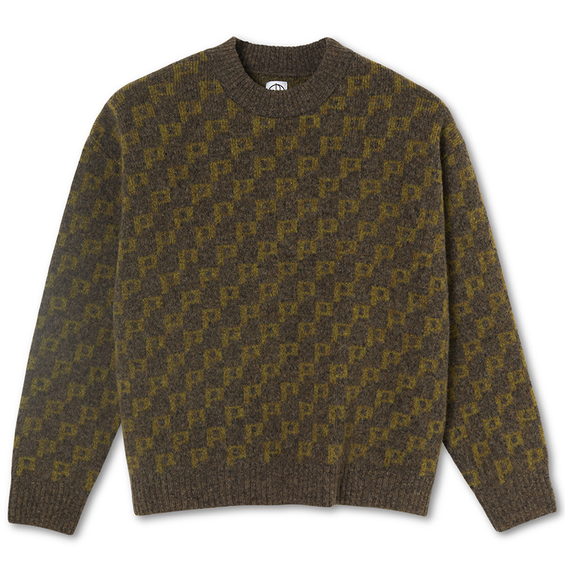 Polar Polar Knit Sweater Army Green Polar Polar Knit Sweater Army Green