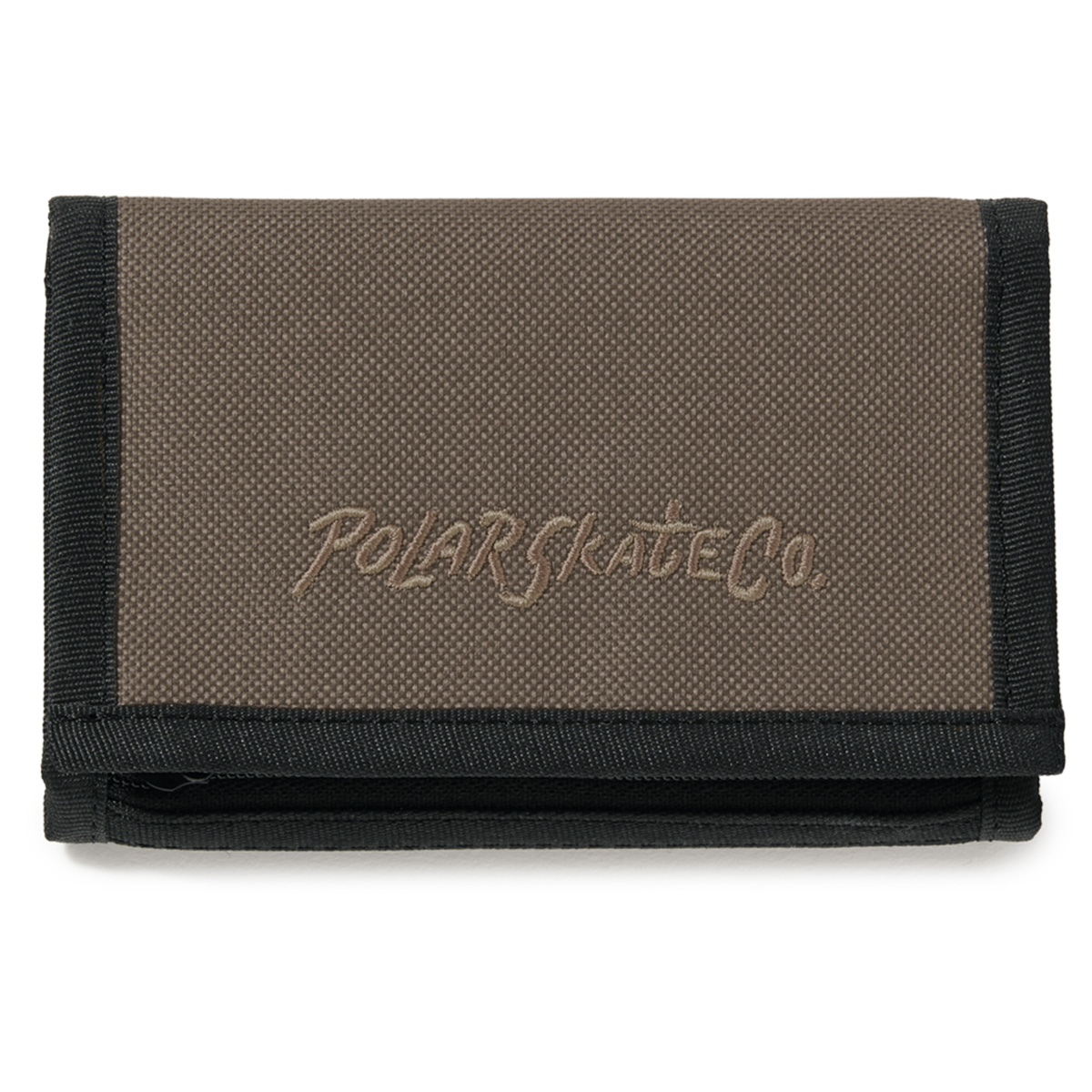 Polar Surf Logo Key Wallet Grey Brown
