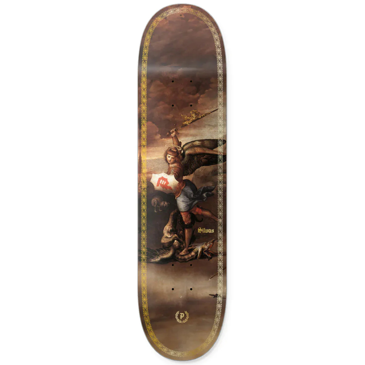 Primitive Silvas Protector Skateboard Deck 8.25
