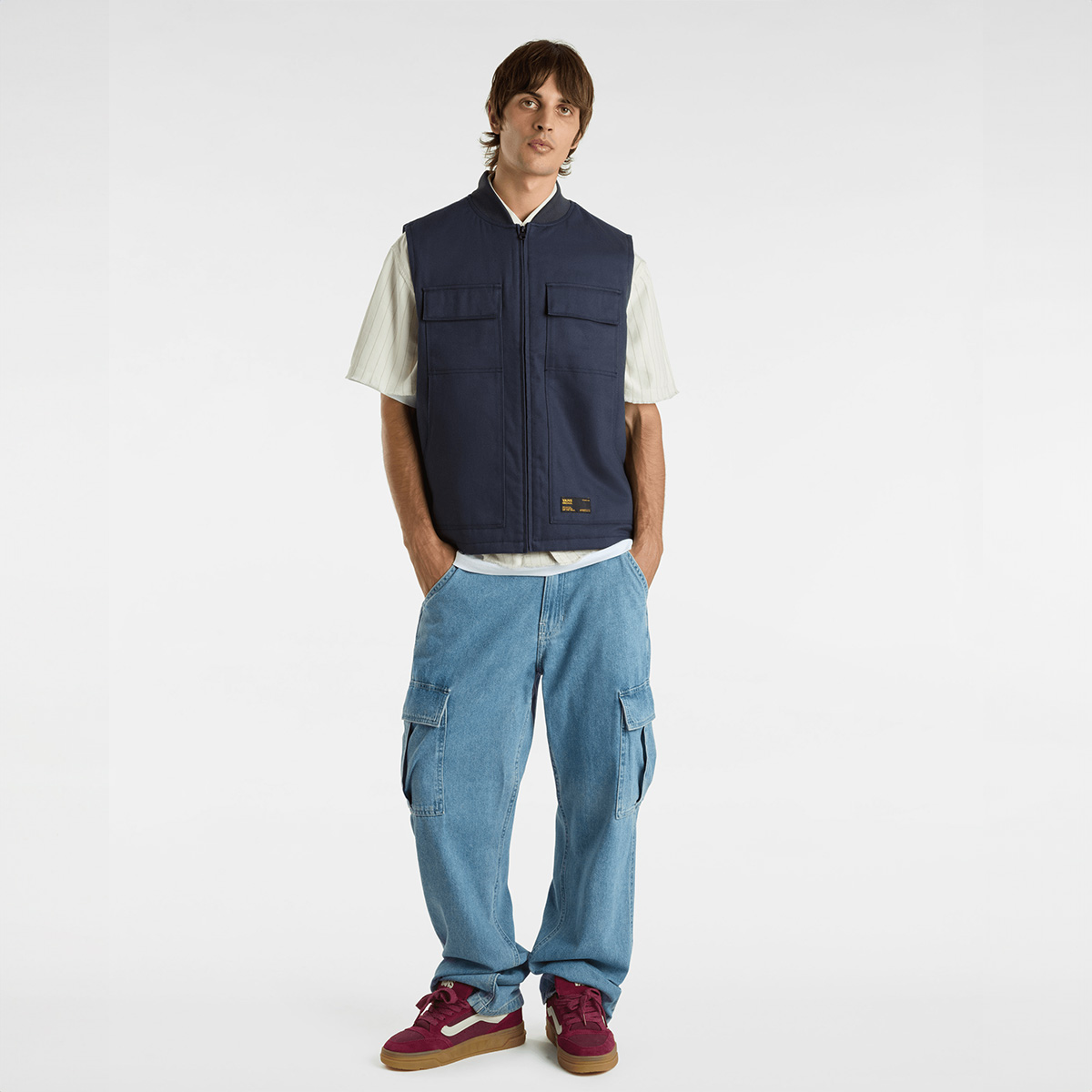 Vans Mcavoy Station Vest Parisian Night Vans Mcavoy Station Vest Parisian Night