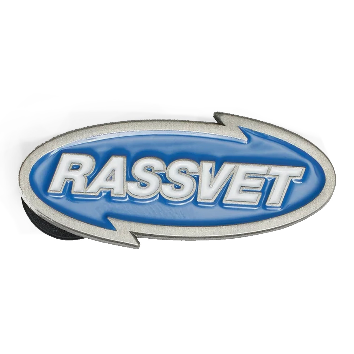 Rassvet Racing Pin Metal Blue