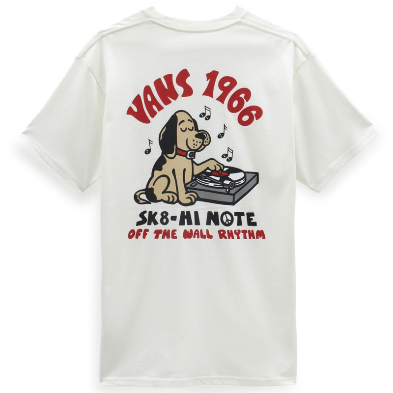 Vans Rhythm Pup T-Shirt Marshmallow Vans Rhythm Pup T-Shirt Marshmallow