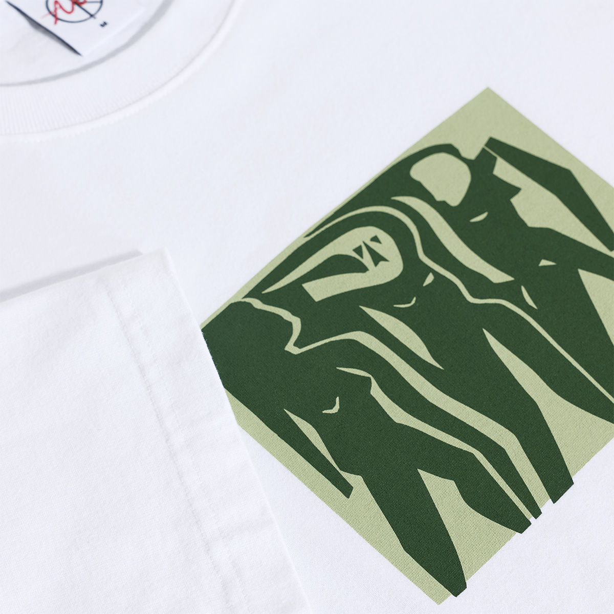 Polar Cut Outs T-Shirt White