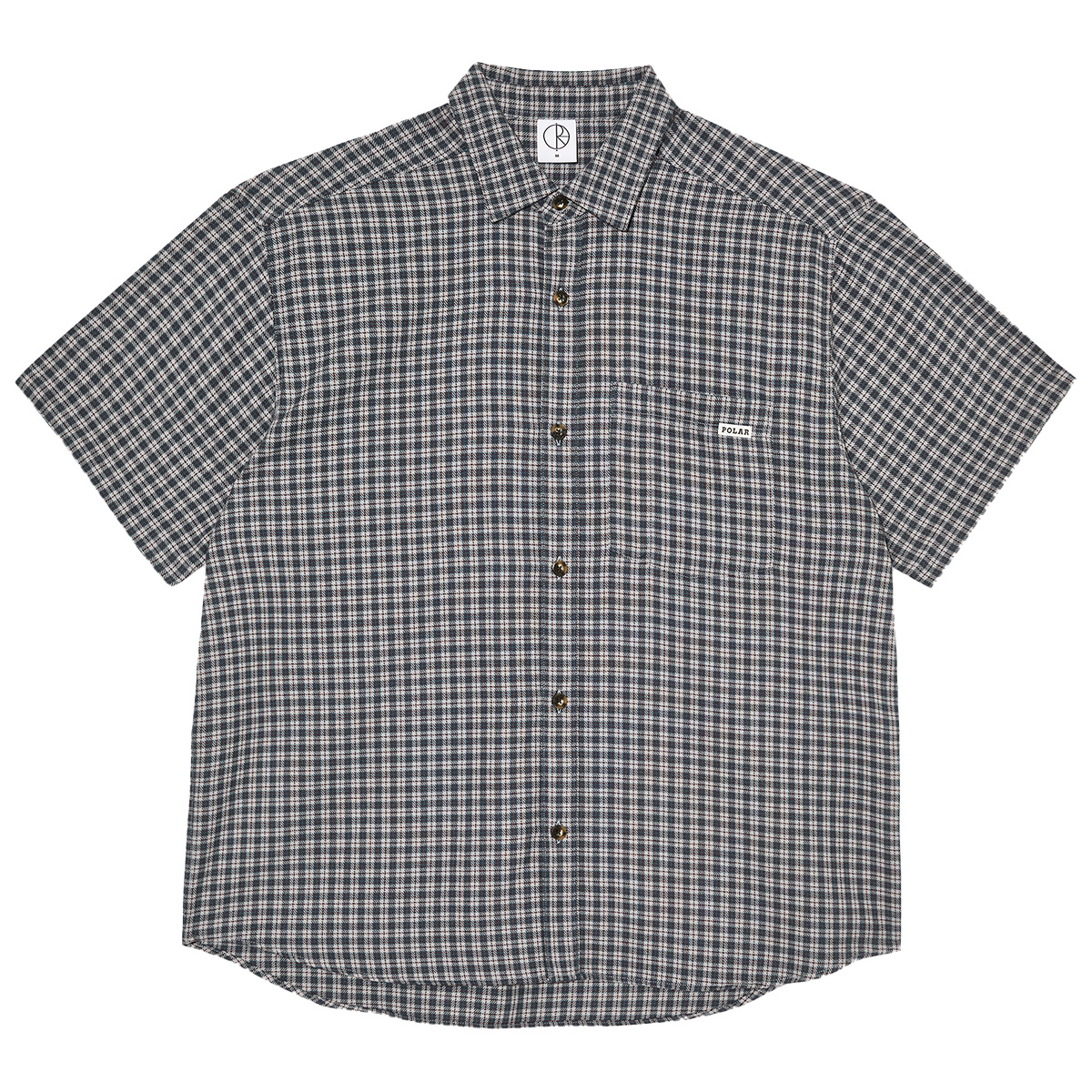 Polar Mitchell Shirt Petrol/Bordeaux