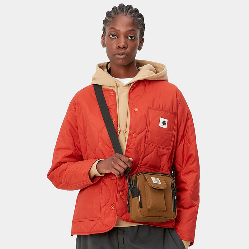 Carhartt WIP Small Essentials Bag Deep H Brown