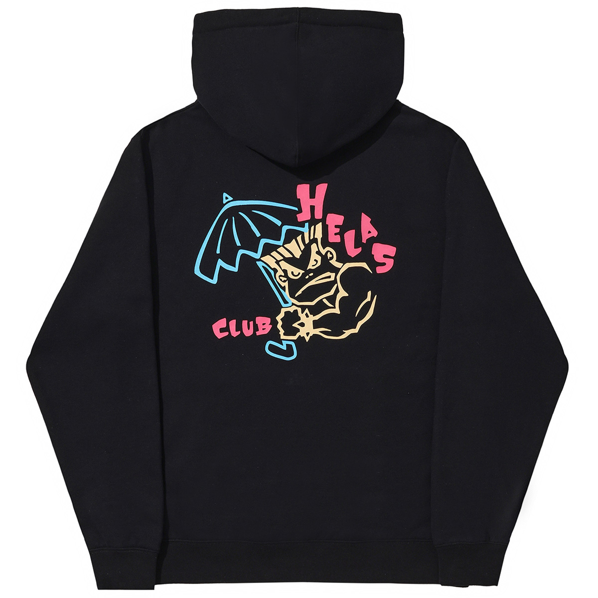 Helas Bad Hooded Sweater Black Helas Bad Hooded Sweater Black