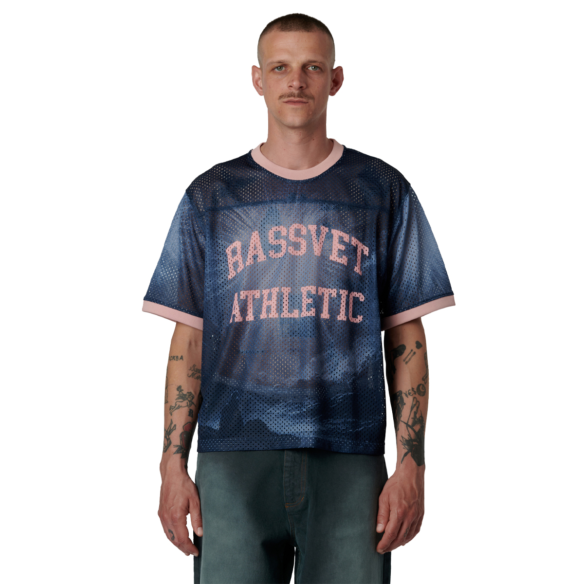 Rassvet Athletic Mesh Jersey Woven Navy