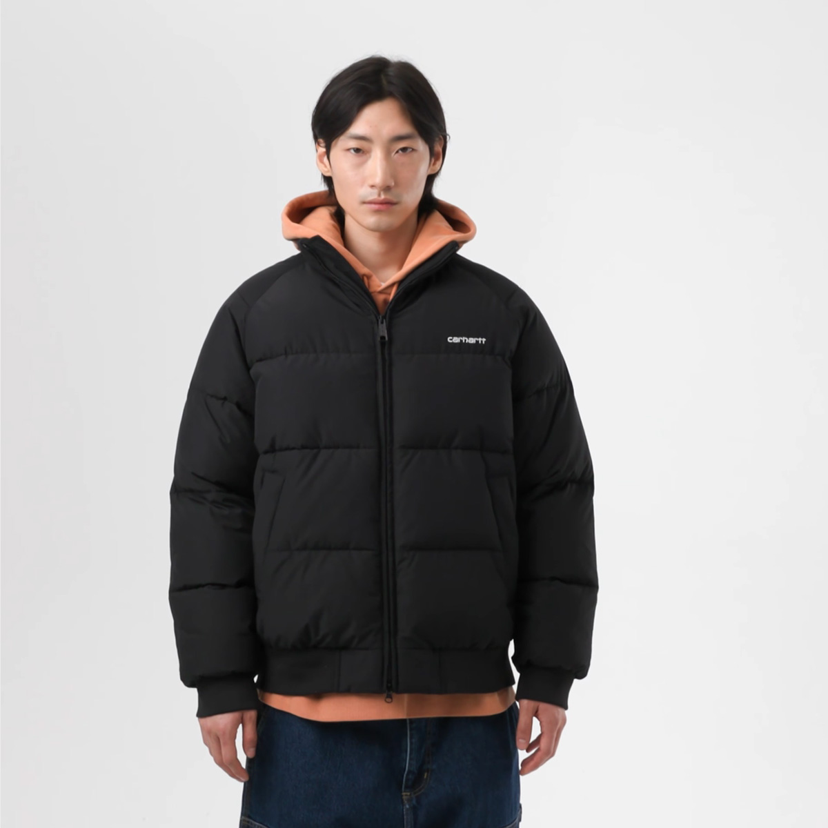 Carhartt WIP Nebraska Jacket Black/White Carhartt WIP Nebraska Jacket Black/White
