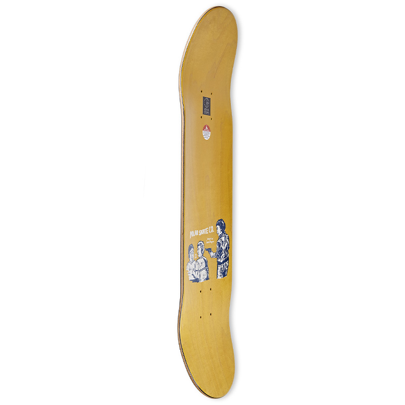 Polar Paul Grund Cold Streak Skateboard Deck Dark Green 8.0 Polar Paul Grund Cold Streak Skateboard Deck Dark Green 8.0