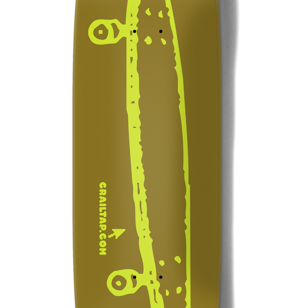 Crailtap Phawt Burnt Neon Skateboard Deck Shape G041 9.125