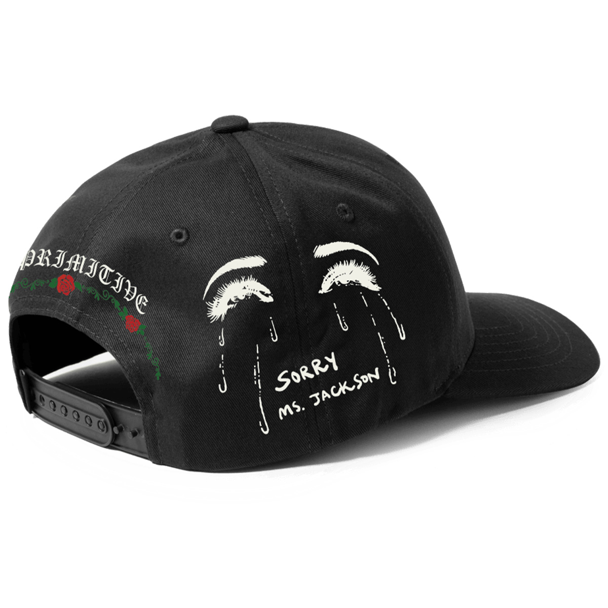 Primitive x Outkast Jackson Snapback Cap Black Primitive x Outkast Jackson Snapback Cap Black