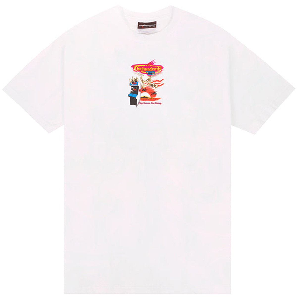 The Hundreds Playing Games T-Shirt White The Hundreds Playing Games T-Shirt White