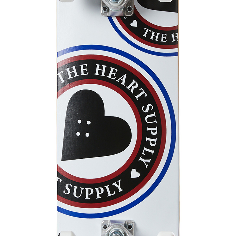 The Heart Supply Orbit Logo Complete White 8.0 The Heart Supply Orbit Logo Complete White 8.0