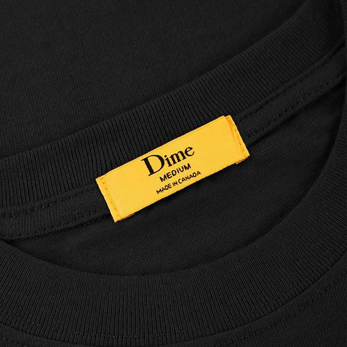 Dime Classic Small Logo T-Shirt Black/White Logo Dime Classic Small Logo T-Shirt Black/White Logo