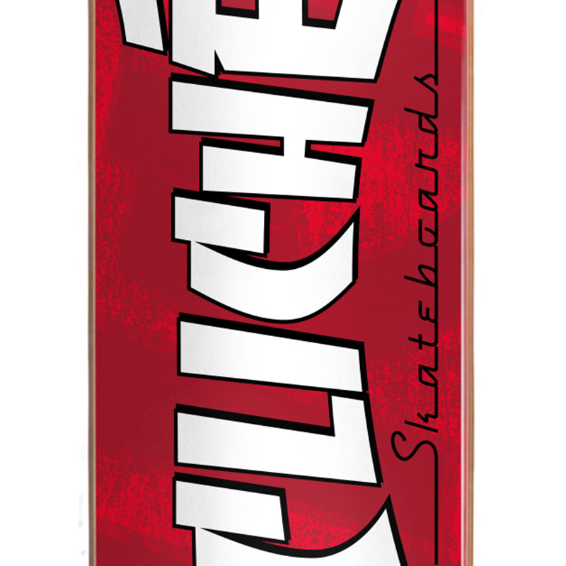 Cliché Banco RHM Skateboard Deck Red 8.25 Cliché Banco RHM Skateboard Deck Red 8.25