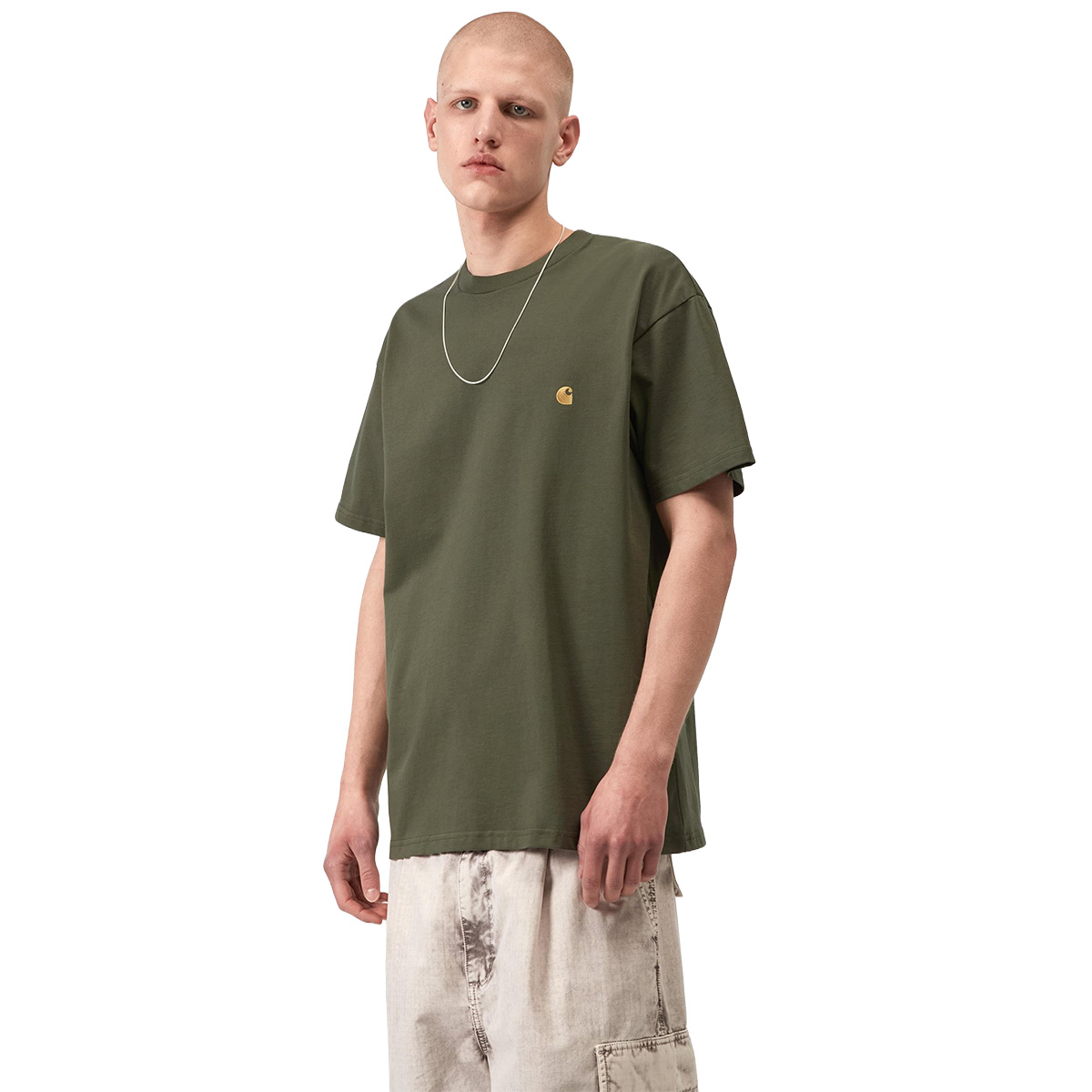 Carhartt WIP Chase T-Shirt Leaf/Gold