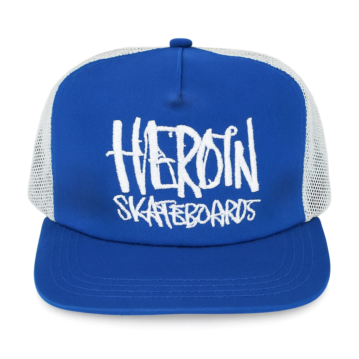 Heroin Marker Trucker Cap Royal Blue 