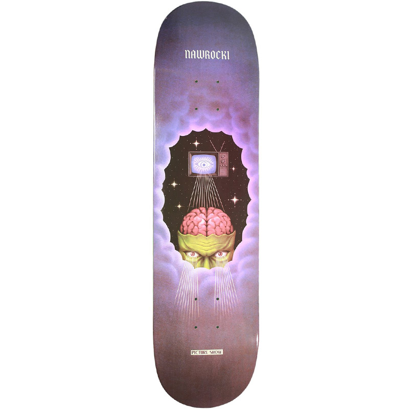 Picture Show Nawrocki Wavelengths Skateboard Deck 8.25