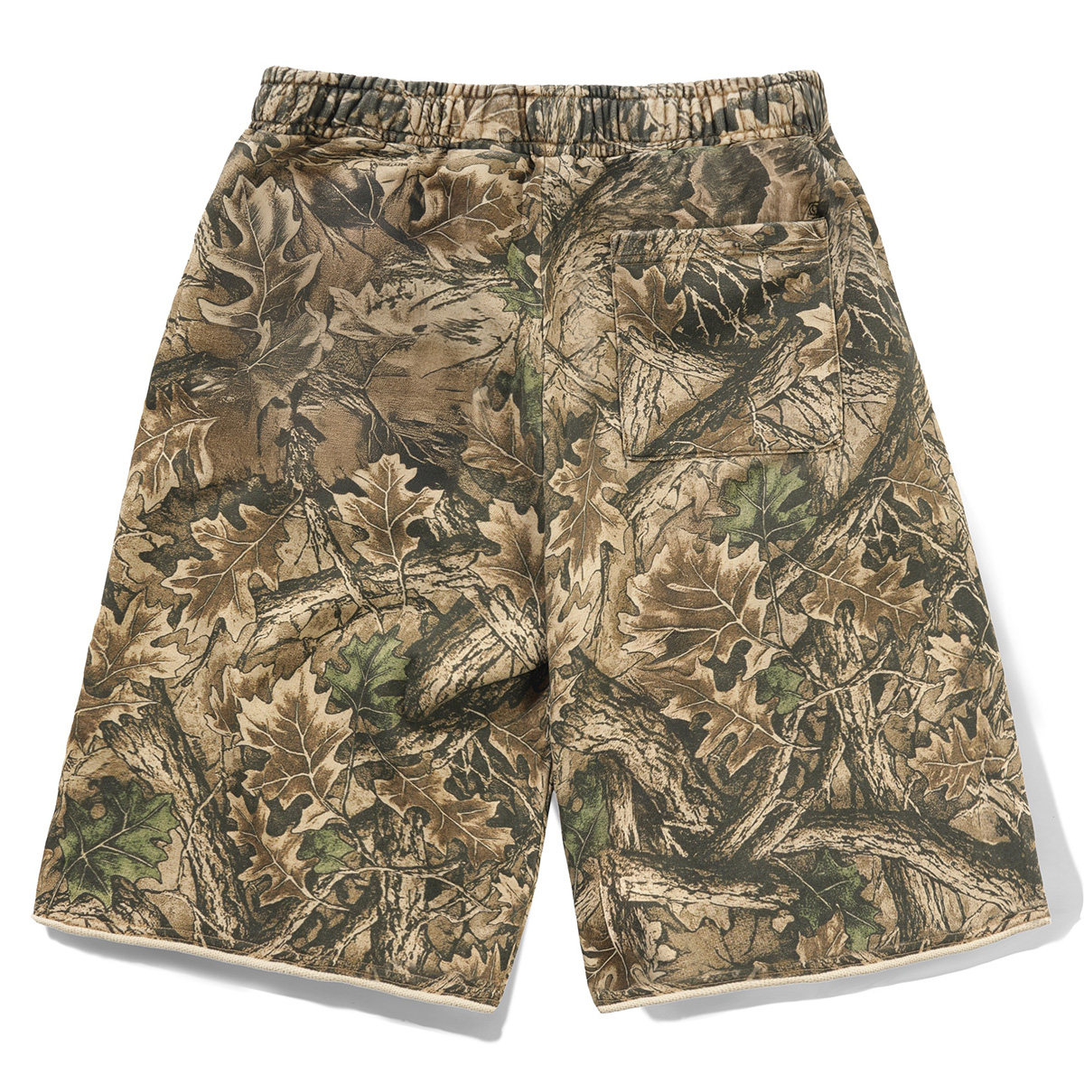 Butter Goods Fleece Shorts Forest Camo
