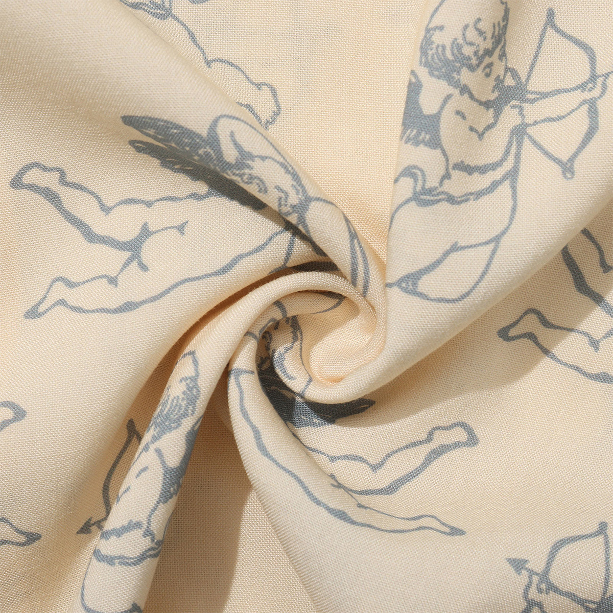 Helas Angels Shirt Beige Helas Angels Shirt Beige