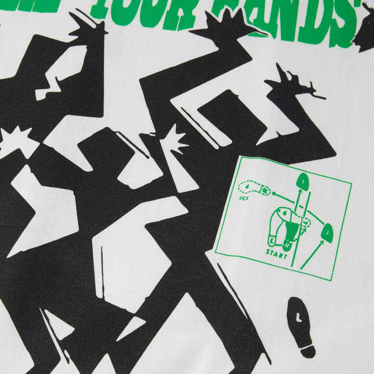 HUF Everybody Get Loose T-Shirt White HUF Everybody Get Loose T-Shirt White