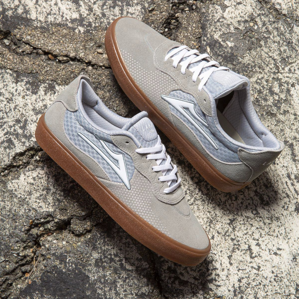 Lakai Essex Light Grey/Gum Suede Lakai Essex Light Grey/Gum Suede