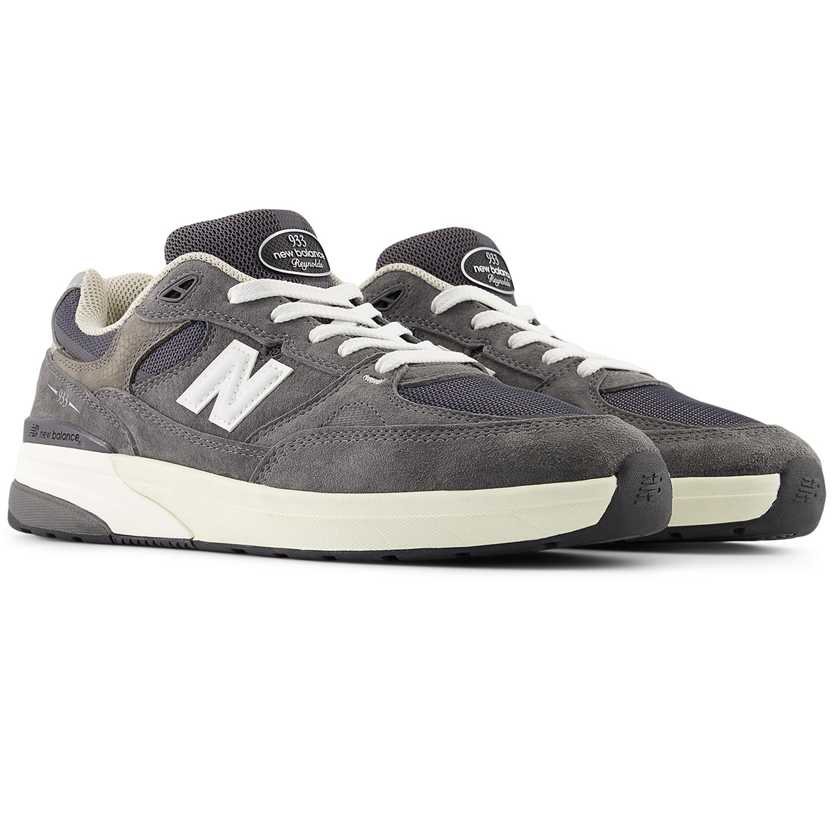 New Balance Numeric 933 Andrew Reynolds Grey/White New Balance Numeric 933 Andrew Reynolds Grey/White