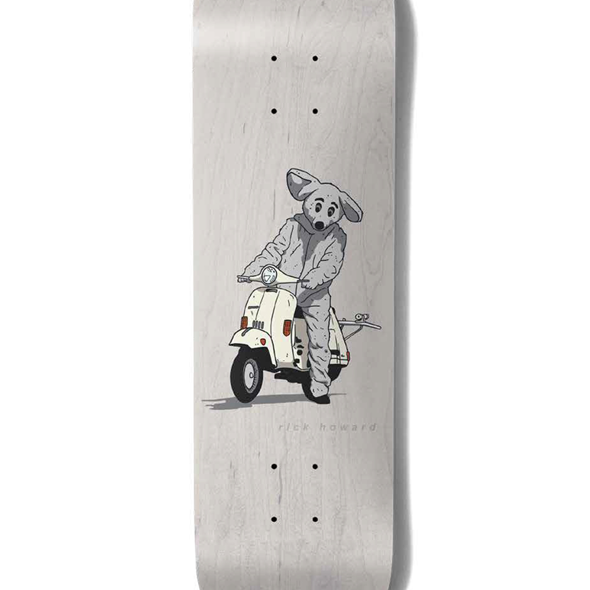 Girl Howard Mouse One Off Skateboard Deck 8.25