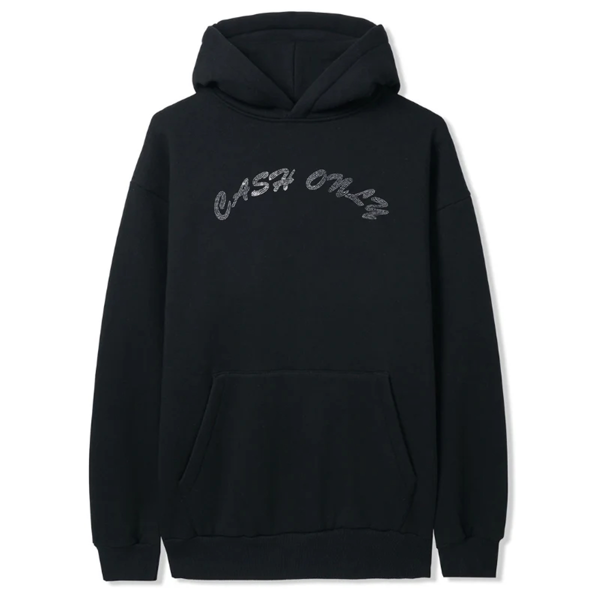 Cash Only Diamente Pullover Hoodie Black